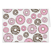 Donuts, roze donuts, witte donuts (Voorkant Horizontaal)