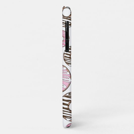 Donuts, roze donuts, witte donuts Case-Mate iPhone case (Achterkant/links)