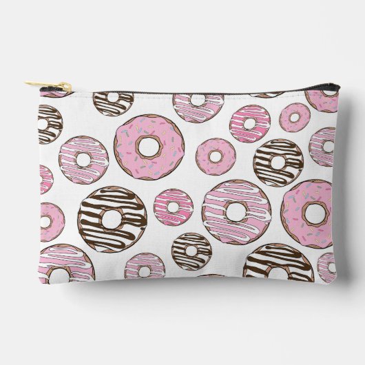 Donuts, roze donuts, witte donuts etui (Voorkant)