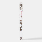 Donuts, roze donuts, witte donuts iPhone hoesje (Rechterkant)