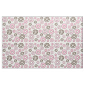 Donuts, roze donuts, witte donuts stof (Fat Quarter)