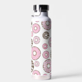 Donuts, roze donuts, witte donuts waterfles (Rechts)