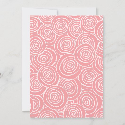 Donuts | Schattige Dessert Thema Meisjes Verjaarda Kaart (Achterkant)