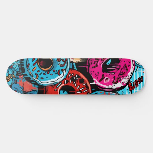 Donuts Skateboard van Claire Firley (Horizontaal)