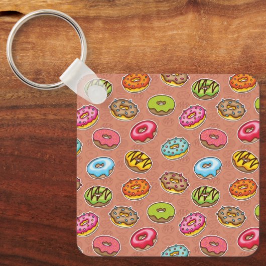 Donuts sleutelhanger (Voorkant)