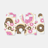Donuts & Sprinkles Roze Bruin Yummy Party Favor Bedankdoosjes (Uitgevouwen)