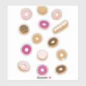 Donuts Sticker (Vel)