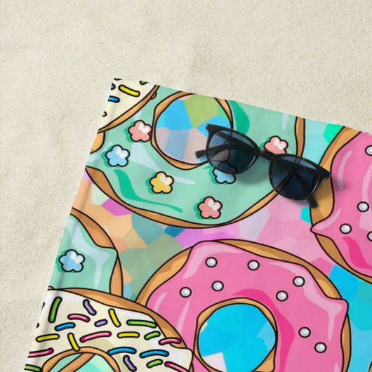 Donuts Strandlaken (In situ)