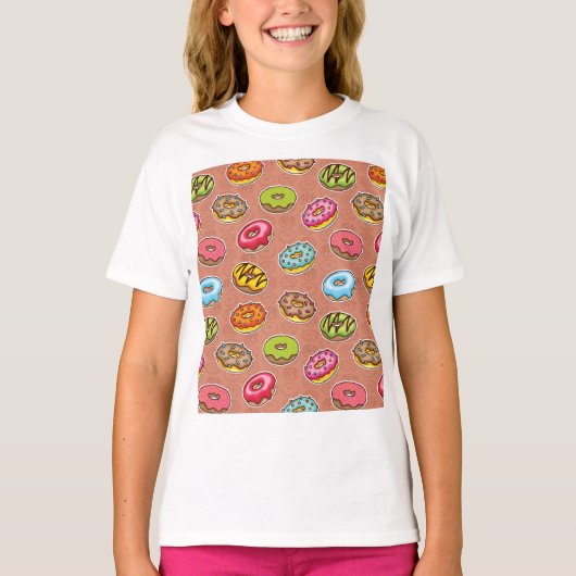 Donuts  t-shirt (Voorkant)