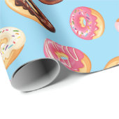 Donuts Tegelontwerp  Cadeaupapier (Rol Hoek)