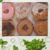 Donuts. Theedoek (Gevouwen)
