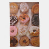 Donuts. Theedoek (Verticaal)