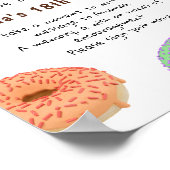 Donuts Tijdcapsule 1e verjaardag Poster (Hoek)
