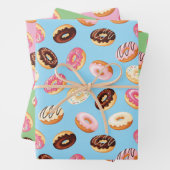 Donuts Tiled Design Inpakpapier Vel (In situ)