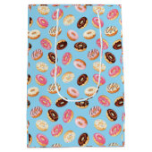 Donuts Tiled Design Medium Cadeauzakje (Achterkant)