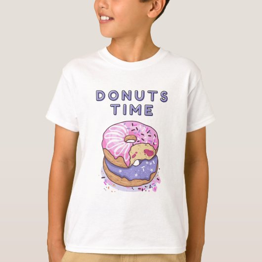 donuts Time T-shirt (Voorkant)