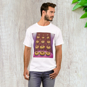 Donuts uitvoeren t-shirt