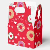 Donuts Valentijnsdag Harten Rood Roze Bedankdoosjes (Geopend)