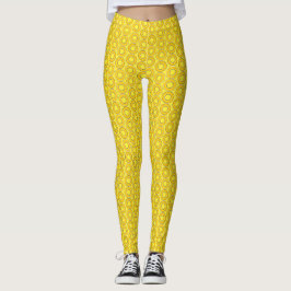 Donuts van Butterscotch Retro Leggings