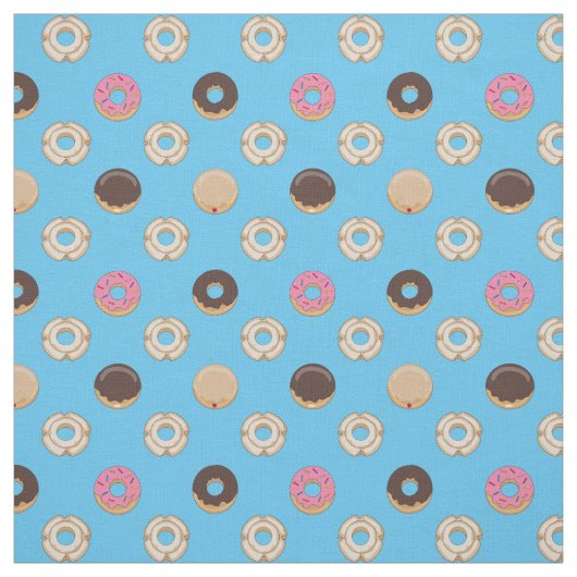 Donuts van de Dozen van Baker Stof (Swatch)