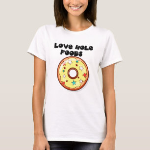 Donuts van Love Hole Foods (Light) T-shirt