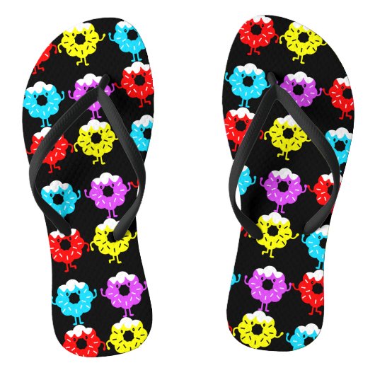 Donuts van Nationale Donutdag Teenslippers (Voetbed)