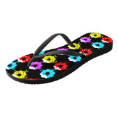 Donuts van Nationale Donutdag Teenslippers (Schuin)