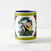 Donuts van politie mok (Midden)