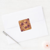 Donuts Vierkante Sticker (Envelop)