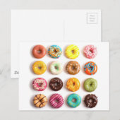 donuts VOOR IEDEREEN Briefkaart (Voorkant / Achterkant)