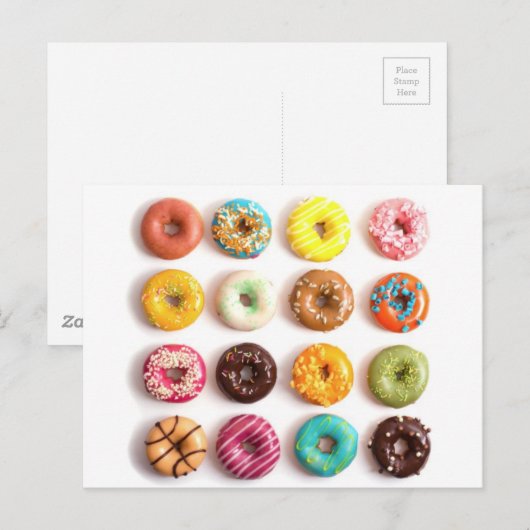 donuts VOOR IEDEREEN Briefkaart (Voorkant / Achterkant)