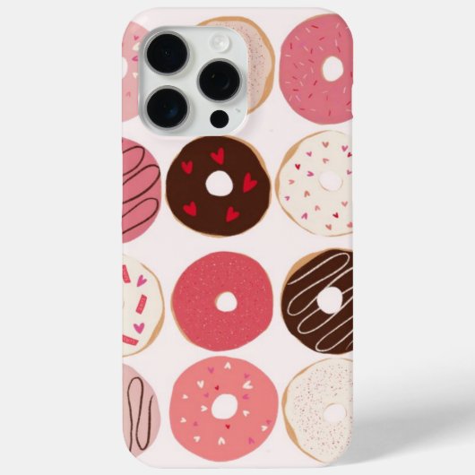 Donuts voor je iPhone hoesje (Achterkant)