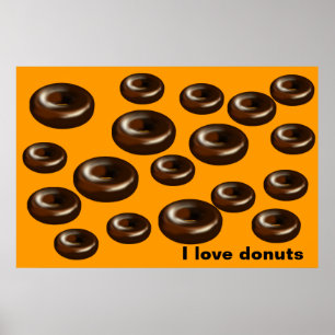 Donuts voor vader poster