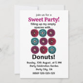 Donuts vullen mijn lege ruimtes met donuts kaart (Voorkant)