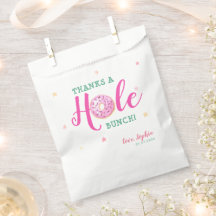 Donuts Waterverf Bedankt Een Hole Bunch Dank je