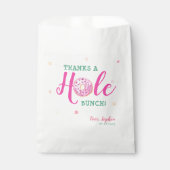 Donuts Waterverf Bedankt Een Hole Bunch Dank je Bedankzakje (Voorkant)