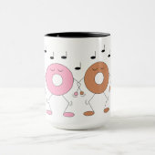 Donuts White dansen Mok (Midden)