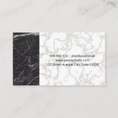 Donuts | Wit Goud Marmer | Mengkom Visitekaartje (Achterkant)