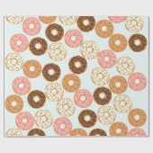 Donuts Wrapping Paper Cadeaupapier (Vlak)