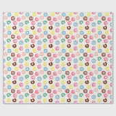 Donuts Wrapping Paper Cadeaupapier (Vlak)