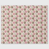Donuts wrapping paper cadeaupapier (Vlak)