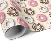 Donuts wrapping paper cadeaupapier (Rol Hoek)