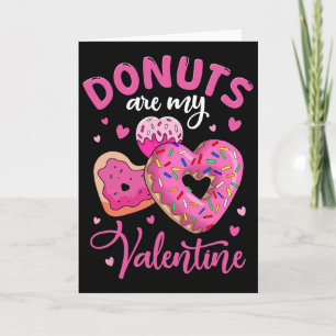 Donuts Zijn Mijn Valentijn Funny Anti Valentijnsda Kaart