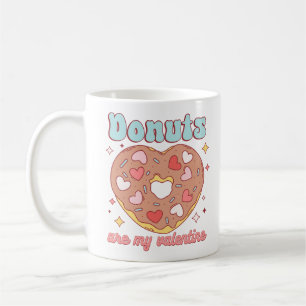 Donuts zijn mijn Valentijn Koffiemok