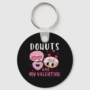 Donuts Zijn Mijn Valentijn Mannen Vrouwen Jongens Sleutelhanger