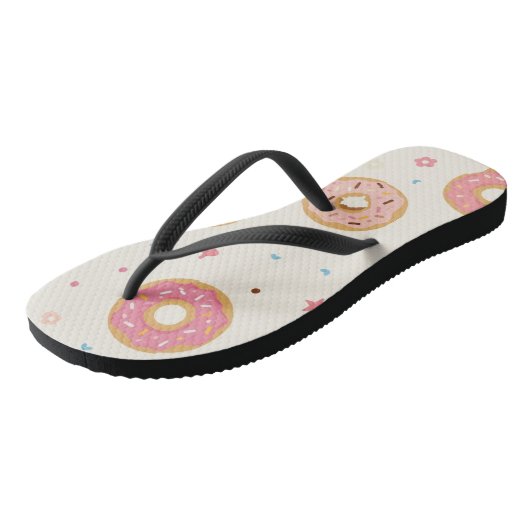 donutsandalen teenslippers (Schuin)
