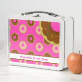 Donuzorg ingeprinte donuts Roze gepersonaliseerd (In situ)