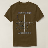 Donx27t Drink en Derive 1 T-shirt (Design voorkant)