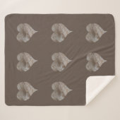 donzig hart sherpa deken (Voorkant (horizontaal))