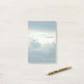 Donzige Donkere Wolken in Vogelvlucht Post-it® Notes (Op bureau)